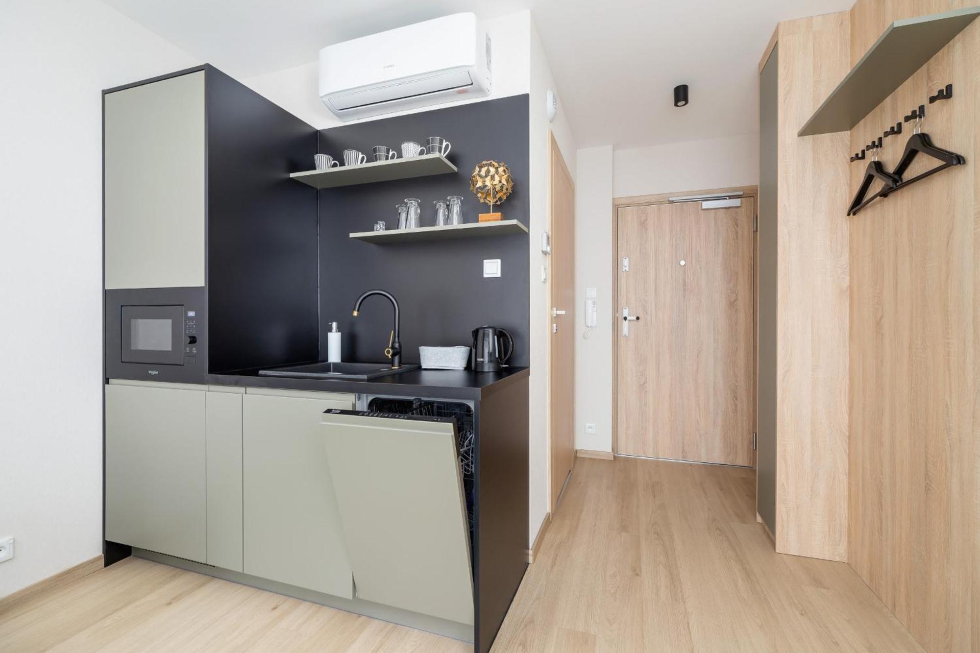 Modern Studios With Air Conditioning In Downtown Krakow By Noclegi Renters Eksteriør bilde
